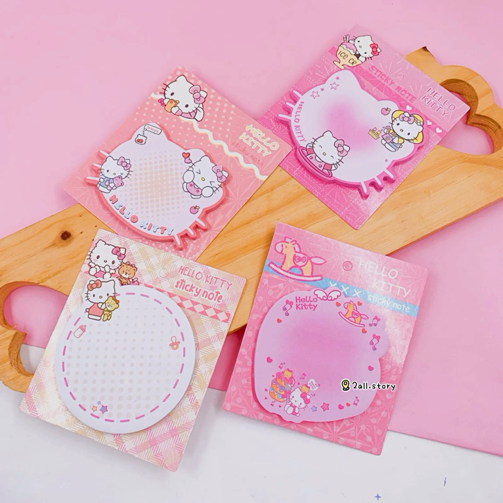 Sanrio โพสอิทไดคัท มีกาว ลายคิตตี้ Hello Kitty SC-15-2