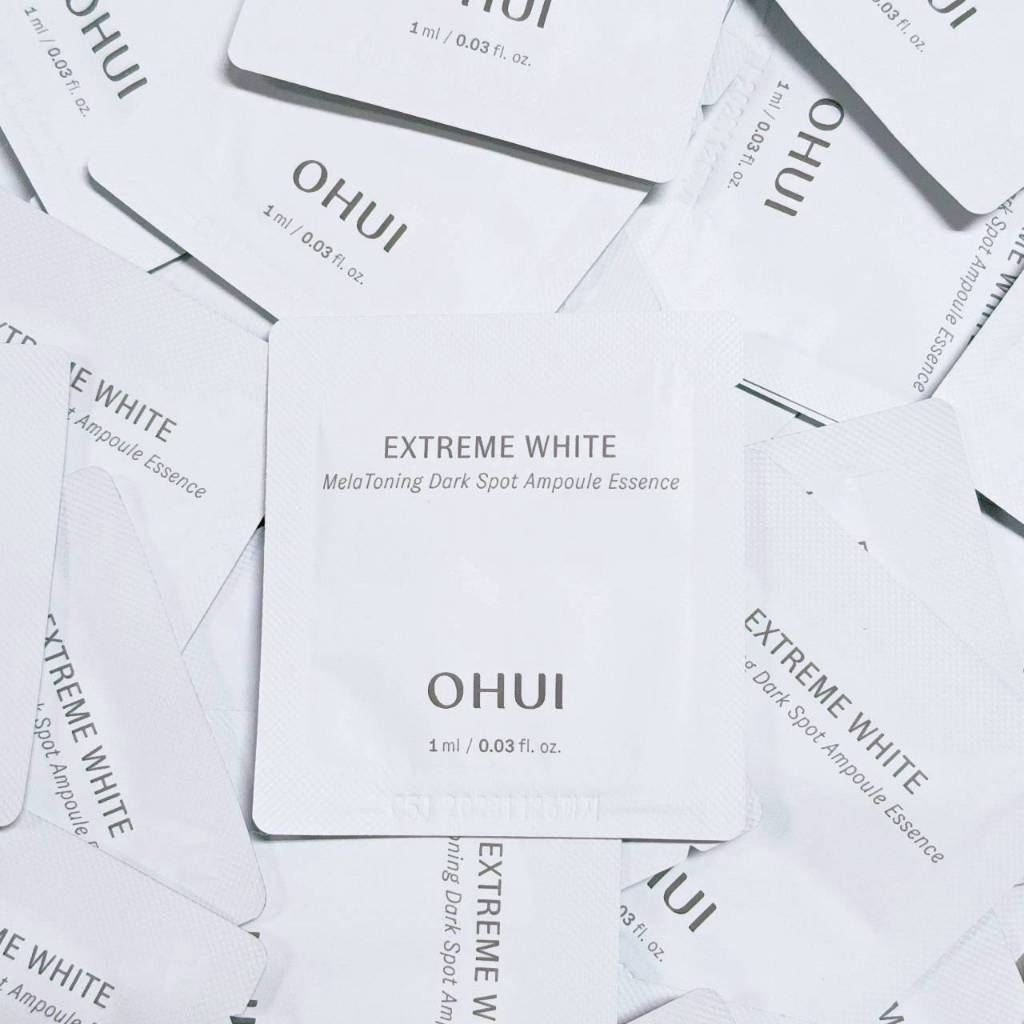 (🌼แท้ / พร้อมส่ง🌼) O Hui Extreme White MelaToning Dark Spot Ampoule Essence 1 ml