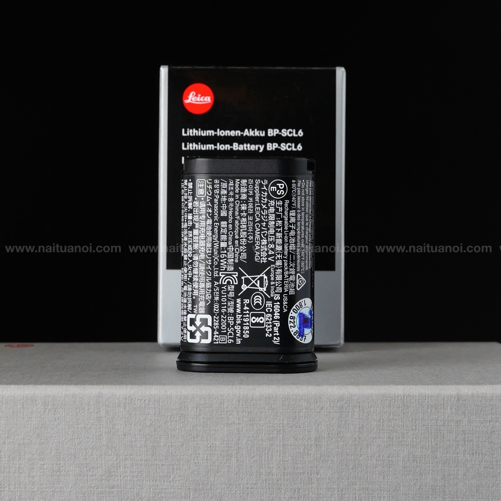 ( Used!! ) Leica Battery For Leica Leica Q2, SL, SL2, SL2-S ( BP-SCL6 )