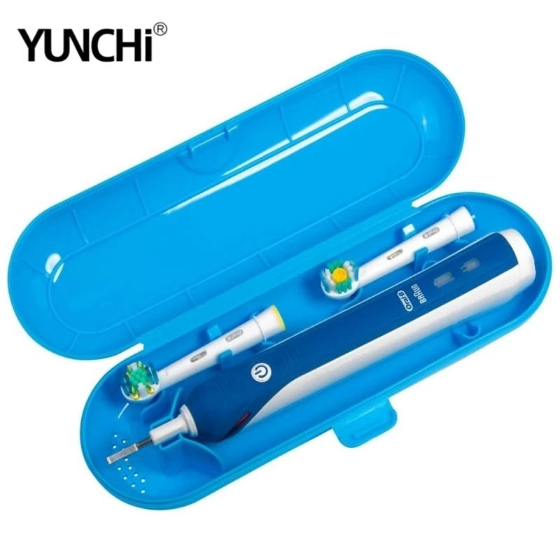 กล่องเก็บแปรงสีฟันไฟฟ้า - กล่องเก็บแบบพกพา ทำจากพลาสติก TEP สำหรับแปรงสีฟัน Oral-B Vitality Plus Sta