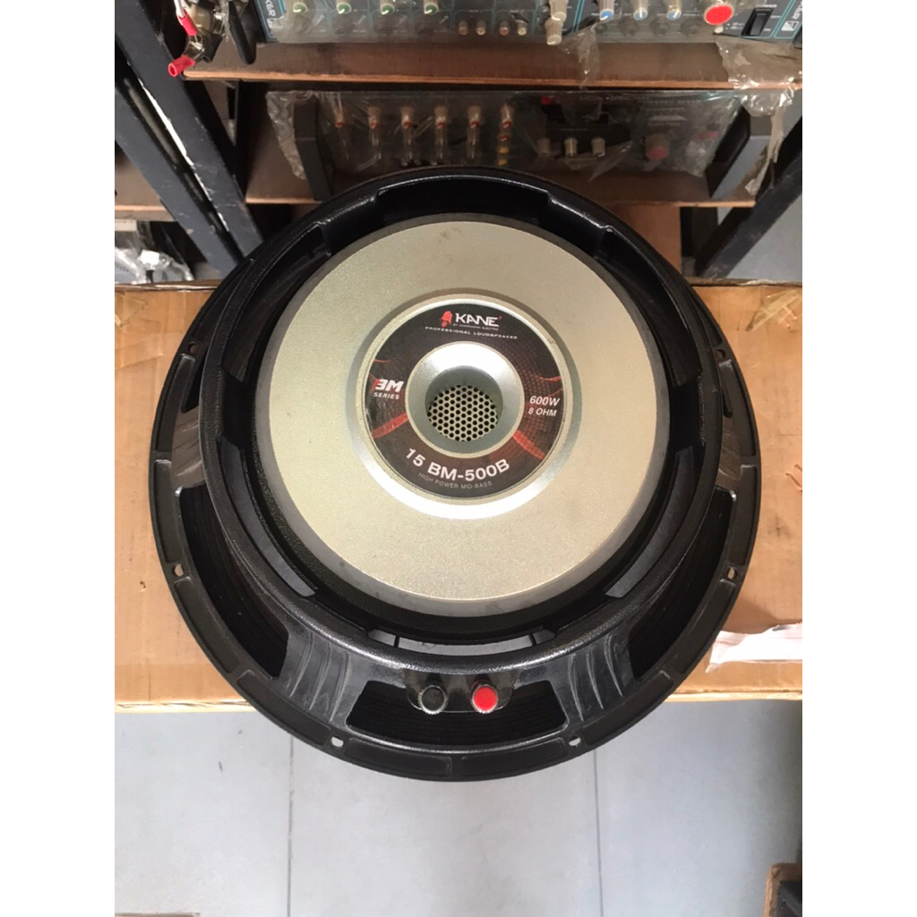 ดอกลำโพง15นิ้วโครงหล่อ KANE 15BM-500B ว๊อย3นิ้ว 600W