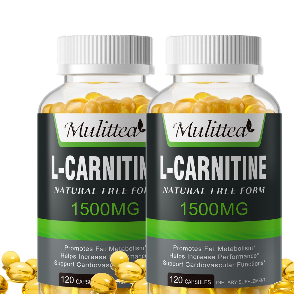 L-carnitine แคปซูลแอล-คาร์นิทีน 1500มก.  เพิ่มประสิทธิภาพ การทำงานของระบบหัวใจและหลอดเลือด