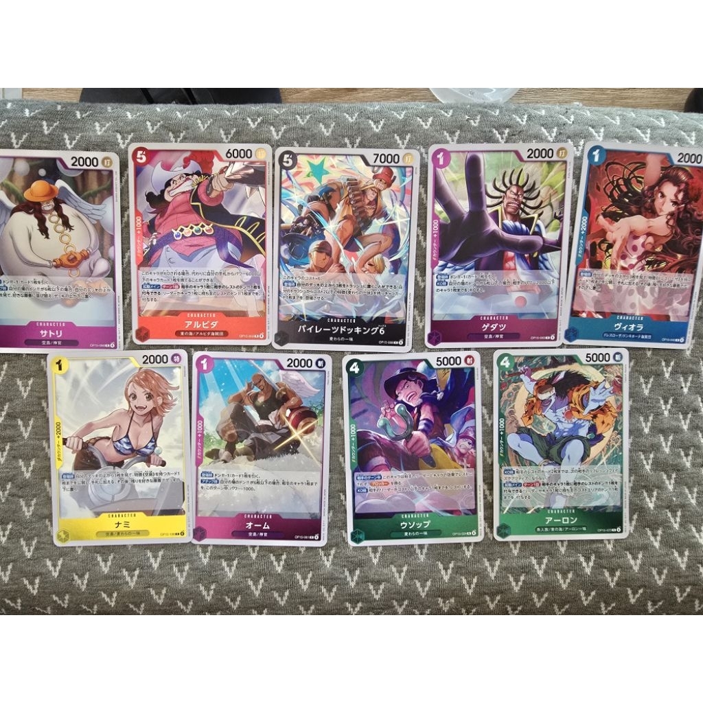 onepiece card game การ์ดวันพีช op15