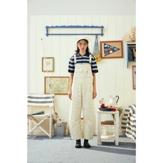 Donna Overall เอี๊ยมลายดอกทรงบาเรล