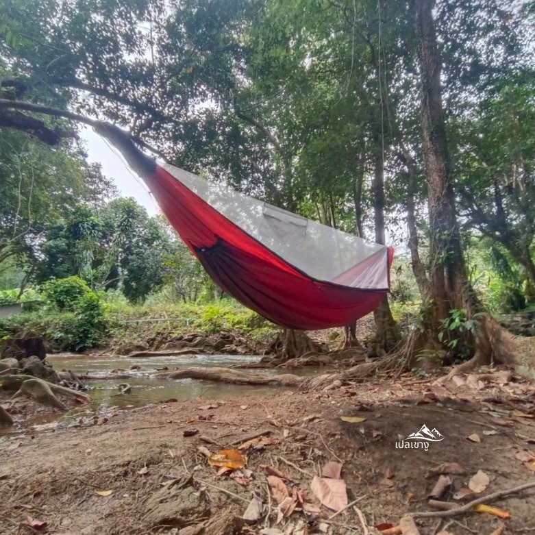 เขางูเอ้าท์ดอร์ ผ้าห่มรองเปล Under Quilt สะท้อนความร้อน 15D Nylon 175g กันหนาว 15°C+ thumbnail 8