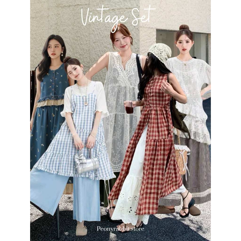 P ชุดเซตแฟชั่น งานเสื้อเป็นผ้าลูกไม้เนื้อผ้านิ่ม มีความยืดหยุ่น ทอลาย แมทช์ลุคด้วยกางเกงยีนส์พิมพ์สกรีนลายดอกไม้น่ารัก