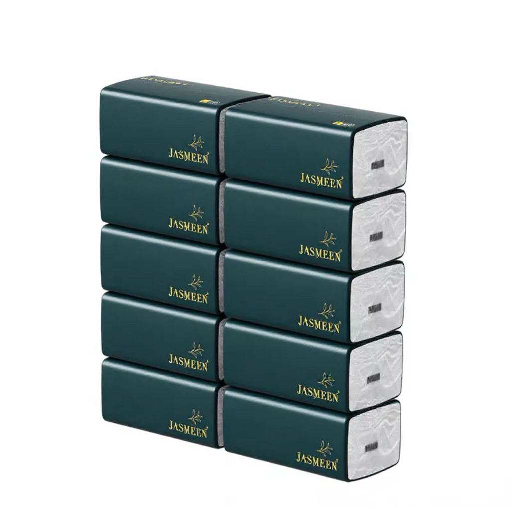 20 ห่อ jasmeen กระดาษทิชชู่ หนา 5 ชั้น ซึมซับน้ำดี