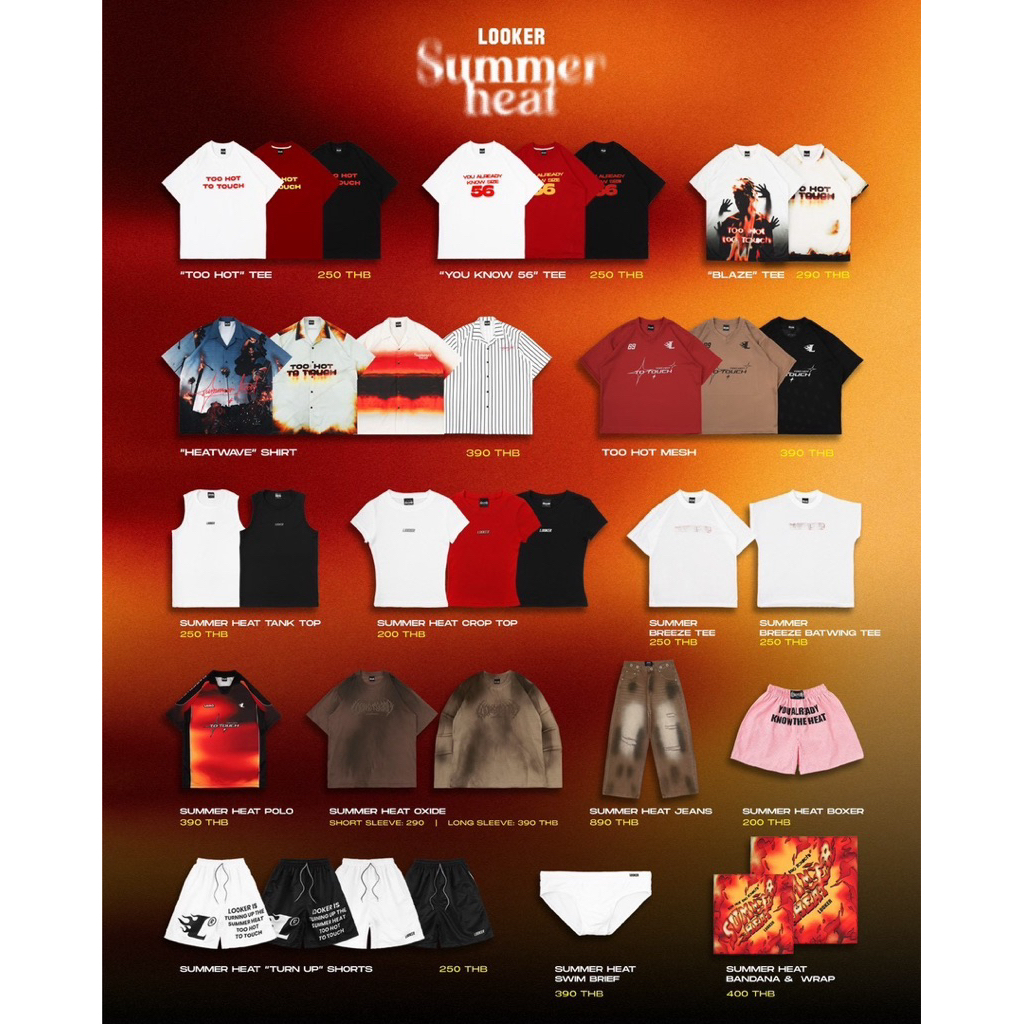 LOOKER® — SUMMER HEAT COLLECTION