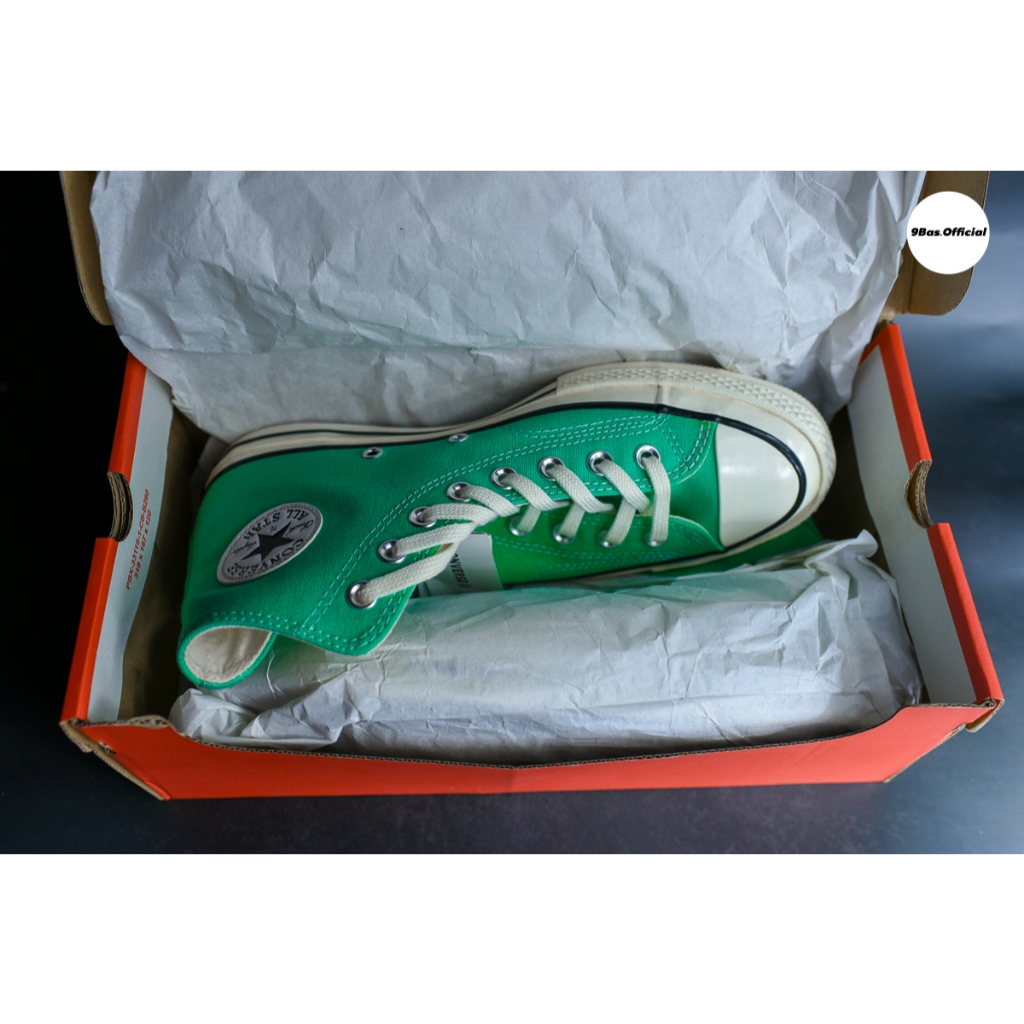 Converse Repro'70 เบอร์ 41.5 EUR สีเขียว ของใหม่มือหนึ่ง ช็อปไทยแท้รหัส P28
