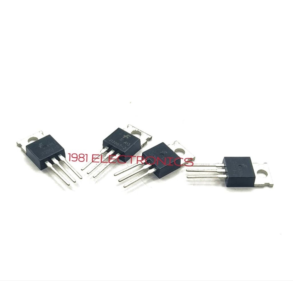 ราคาต่อ 1ตัว 👉👉 J13007-2  FJP13007-2 MJE13007-2 J13007 ทรานซิสเตอร์ 8A 400V  TO-220 พาวเวอร์ทรานซิสเ