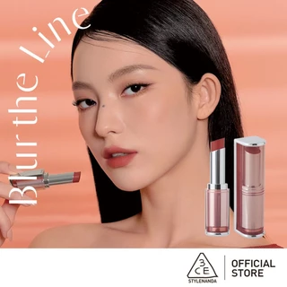 3CE Blur Matte Lipstick ทรีซีอี เบลอแมท ลิปสติก 4 กรัม (ลิปสติก, ลิปแมท)
