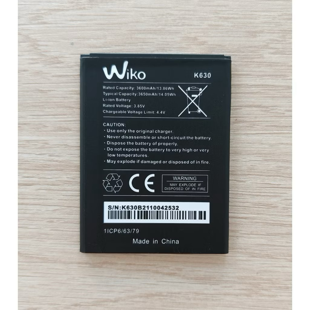 🏮 แบตเตอรี่ K630 สำหรับ Wiko Y82 สินค้าพร้อมส่ง