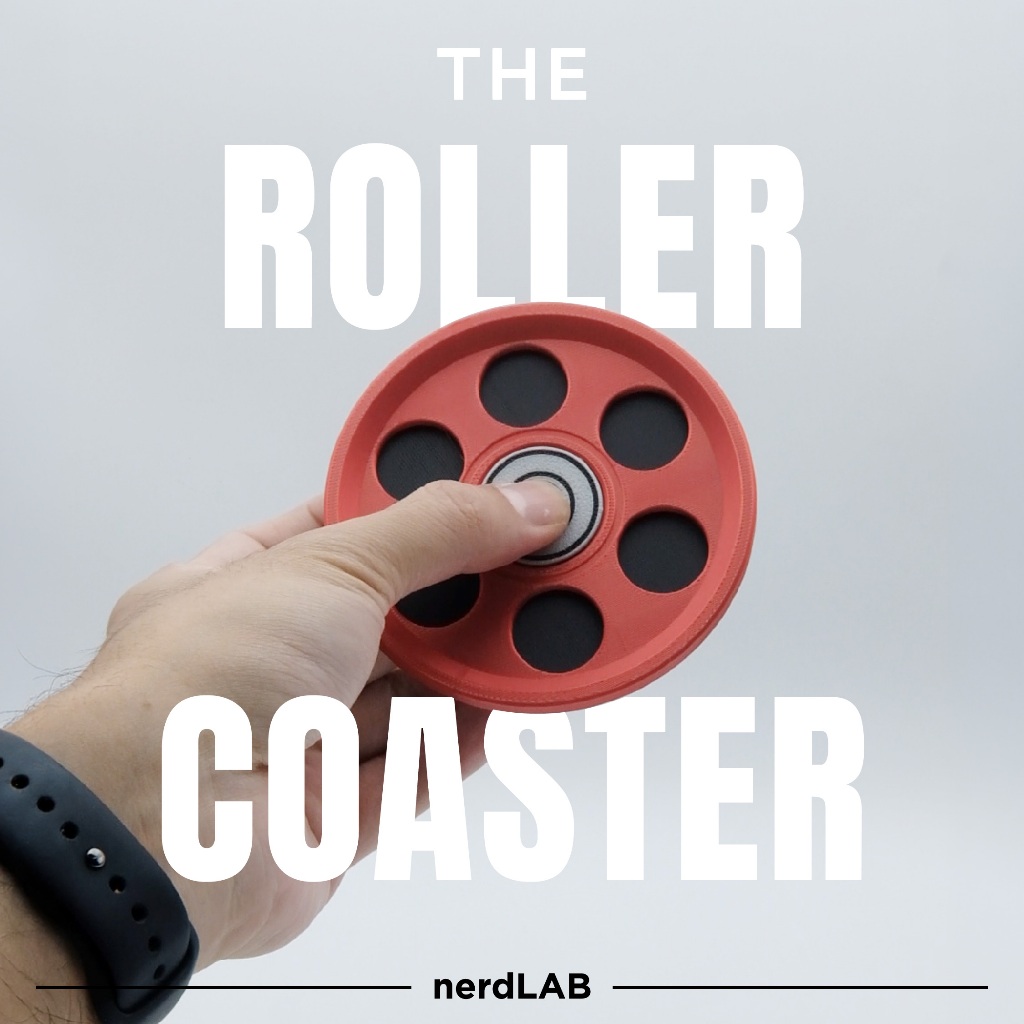 Roller Coaster ที่วางแก้วรูปโรลเลอร์ Mini4WD หมุนได้! ซ้อนได้! เท่ด้วย!