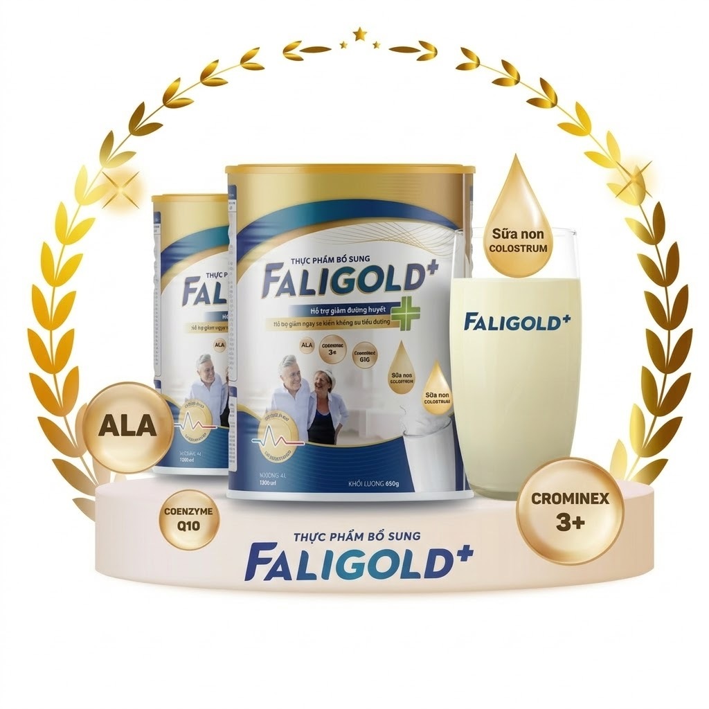 FALI-GOLD PLUS + [400 & 650 กรัม] นม Vanilla รสชาติ รสชาติ สูตรพิเศษ อาหารเสริมสำหรับผู้ป่วยเบาหวาน