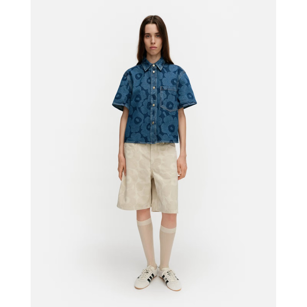 Marimekko Denim เสื้อ กางเกง กระโปรง