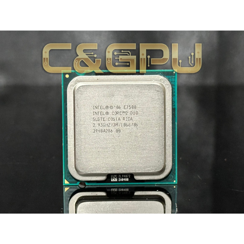Intel core 2 duo E7500 socket 775 2คอ 2เทรด สินค้าอยู่ในประเทศไทย มีสินค้าเลย (1 MONTH WARRANTY)