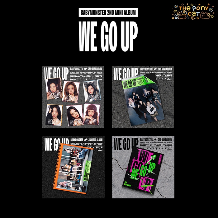 *พร้อมส่งในไทย* BABYMONSTER 2nd Mini Album WE GO UP