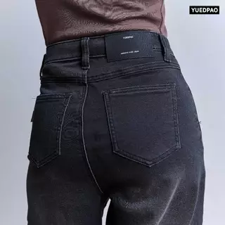 Yuedpao Smooth Flex Jeans (Wide Leg Women) กางเกงยีนส์ผู้หญิงทรงขากว้าง ยืดหยุ่น ใส่สบาย กางเกงยีนส์ยืด