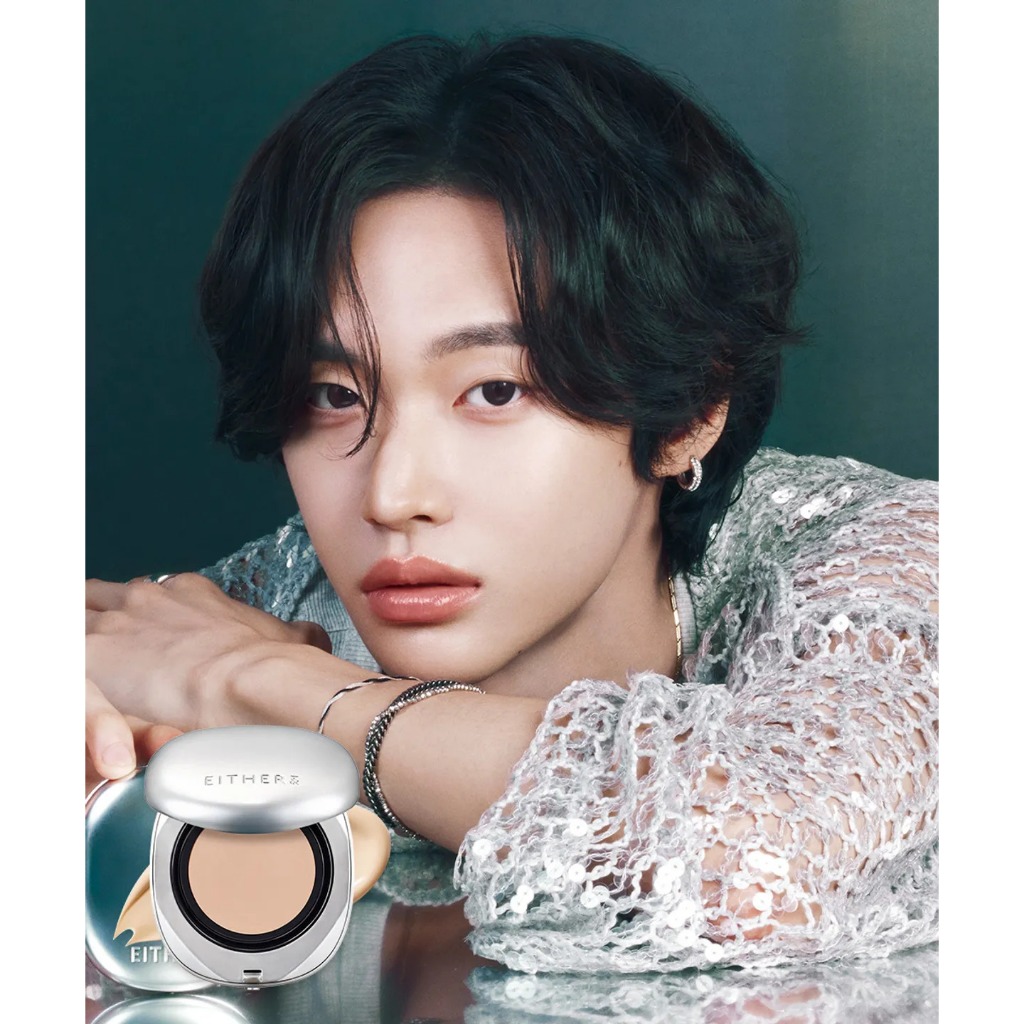 Either& Satin Pixel Mesh Cushion ของแท้จากช็อปเกาหลี✔️ Pre-order คุชชั่นไม่เป็นคราบ
