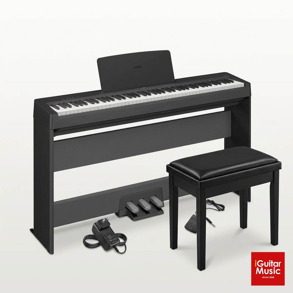Yamaha P-145 เปียโนไฟฟ้า Electric Piano พร้อมขาตั้ง + เก้าอี้ จัดส่งด่วน ติดตั้งฟรี!!!