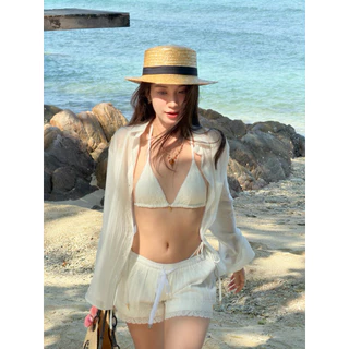 Jolie Shorts กางเกงขาสั้นลูกไม้ เนื้อผ้าCottonพรีเมียม มีซับในทั้งตัว ทรงสวยมาก