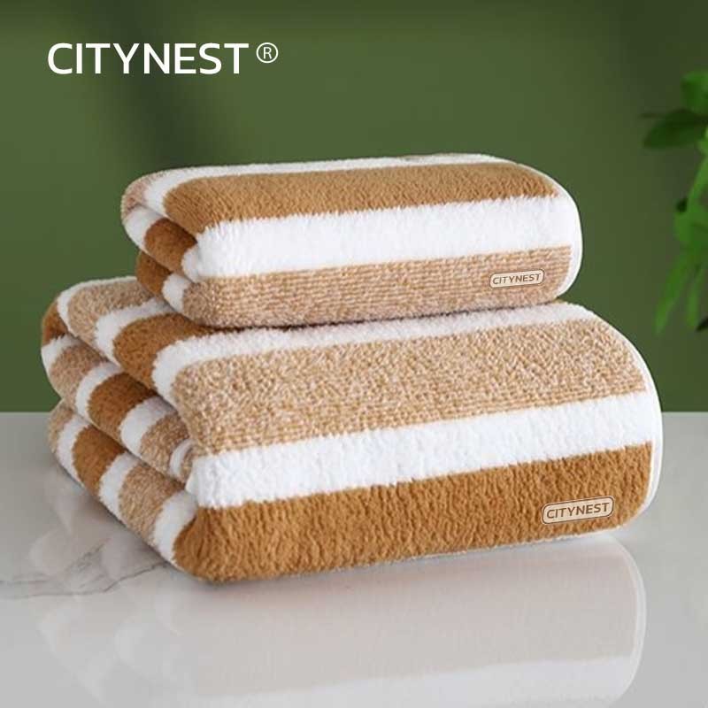 CITYNEST ผ้าเช็ดตัว สาเกรังผึ้ง ผ้าขนหนู ขนาดใหญ่พิเศษ 90X170cm เนื้อนุ่มสบาย ซับน้ำได้ดี พร้อมส่ง