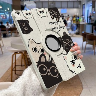 🚀จัดส่งทันที🚀เคสไอแพด การหมุน 360 องศา little black cat Pro12.9 Gen12 Air8 11 Air7 เคสipad Mini7 8.3