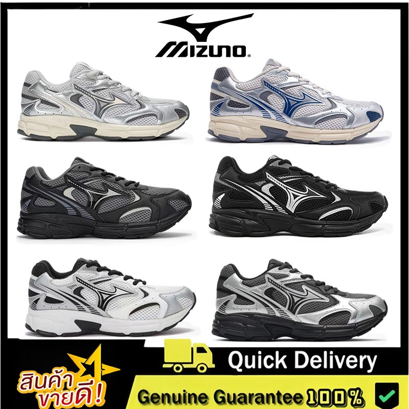 MIZUNO SPEED 2K SILVER GREYสำหรับทั้งชายและหญิง 100%รองเท้า