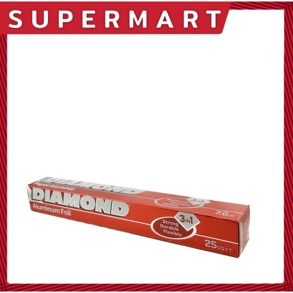 AFBS Diamond อลูมิเนียมฟอยล์ 30*25 ฟุต #1311154