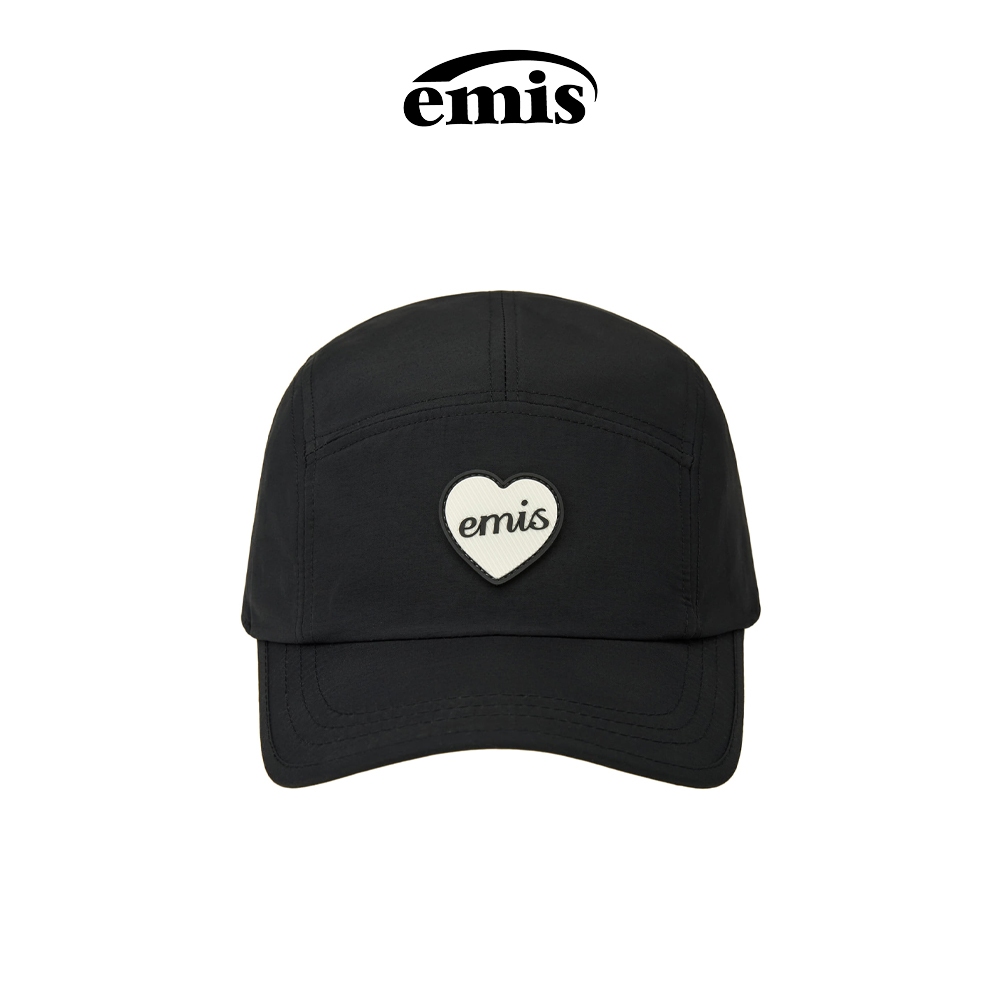 EMIS - HEART RUBBER PATCH CAMP CAP (BLACK, GREEN, IVORY)