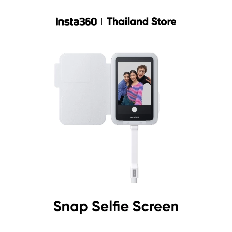Insta360 Snap Selfie Screen (เช็ครุ่นมือถือที่รองรับก่อนนะคะ !) | หน้าจอเซลฟี่ | เซลฟี่ด้วยกล้องหลัง คมชัดกว่าเดิม thumbnail 4
