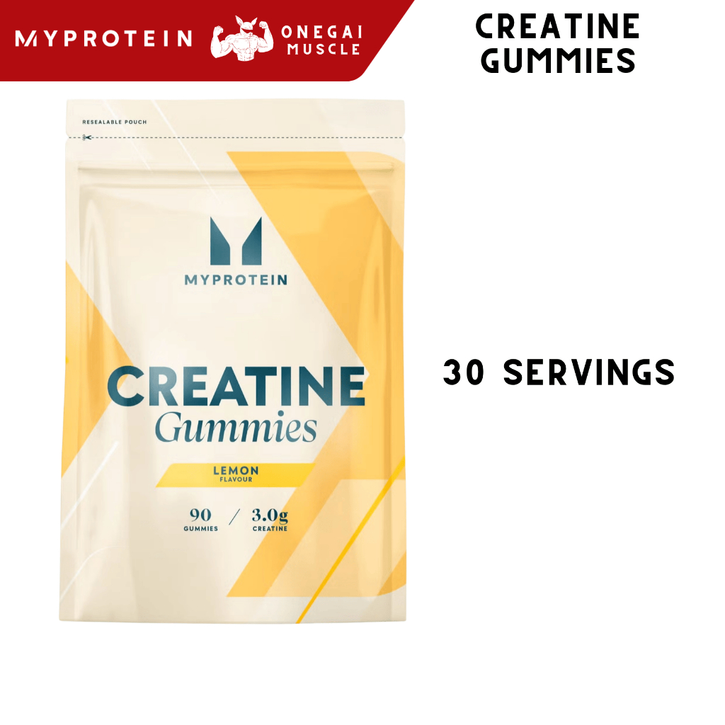 Myprotein Creatine Gummies 90 gummies (30 servings), Myprotein, ครีเอทีนเยลลี่, creatine gummies