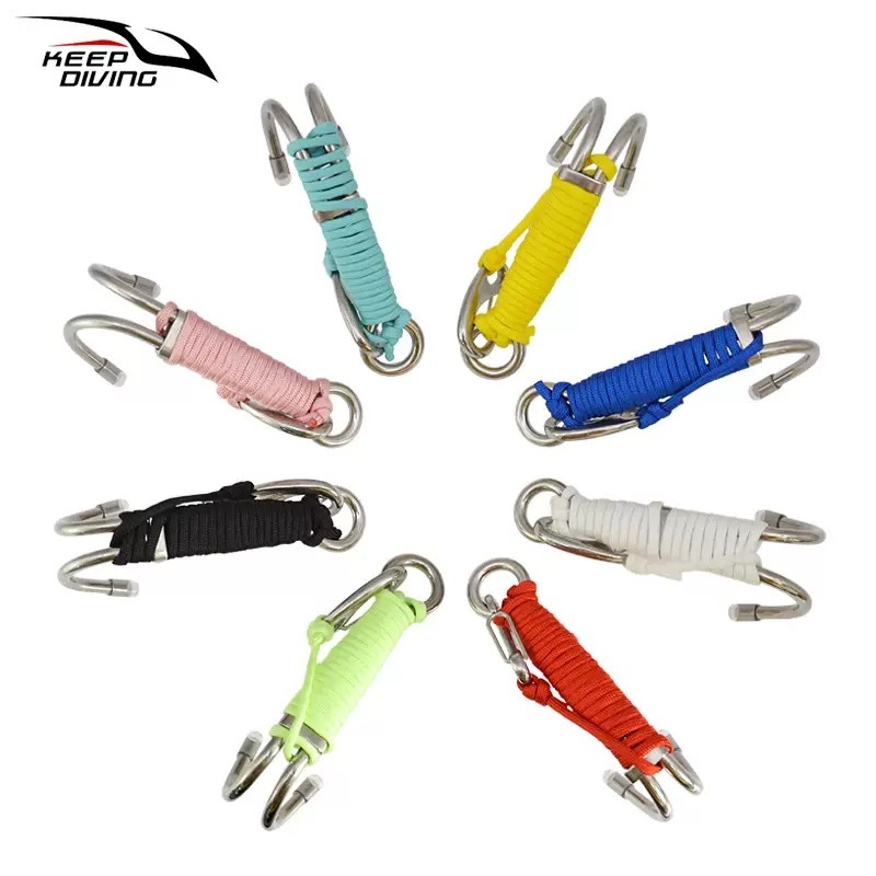 scuba color hook ตะขอเกี่ยว สำหรับ พะยุง เวลามีกระแสใต้น้ำ พร้อมส่ง