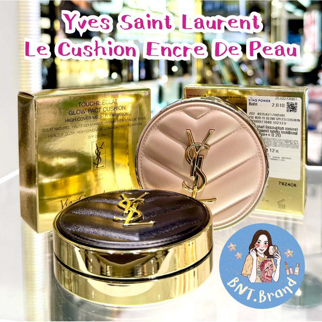 💥พร้อมส่ง💥YSL Le Cushion Encre De Peau Couture Cushion Foundation Matte / Glow (แท้ 💯 ป้ายคิง)