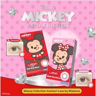Soft Hug Hazel & Blush Pink Brown Disney Series (Official License) ลิขสิทธิ์ดิสนีย์แท้( Mickey & Minnie )Type 1 Month
