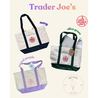 [พร้อมส่งจากไทย] Trader Joe’s Tote Bag ของแท้ 💯% จาก USA กระ…