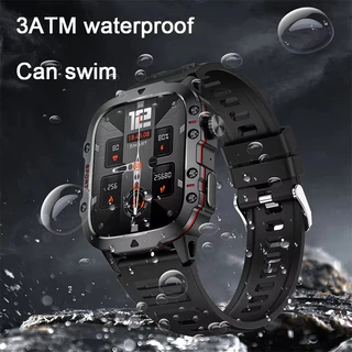 24H Ship 2026 Smart Watch Men Outdoor 2.01" Screen 3ATM Waterproof Watches Bluetooth Call Ai Voice Sport Smartwatch