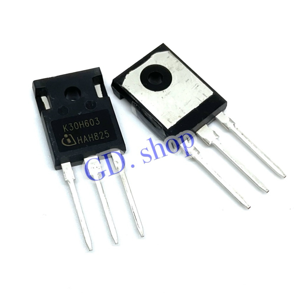 K30H603 K 30H603 ทรานซิสเตอร์ IGBT 600V 30A TO-247 High Speed Switching พร้อมส่ง