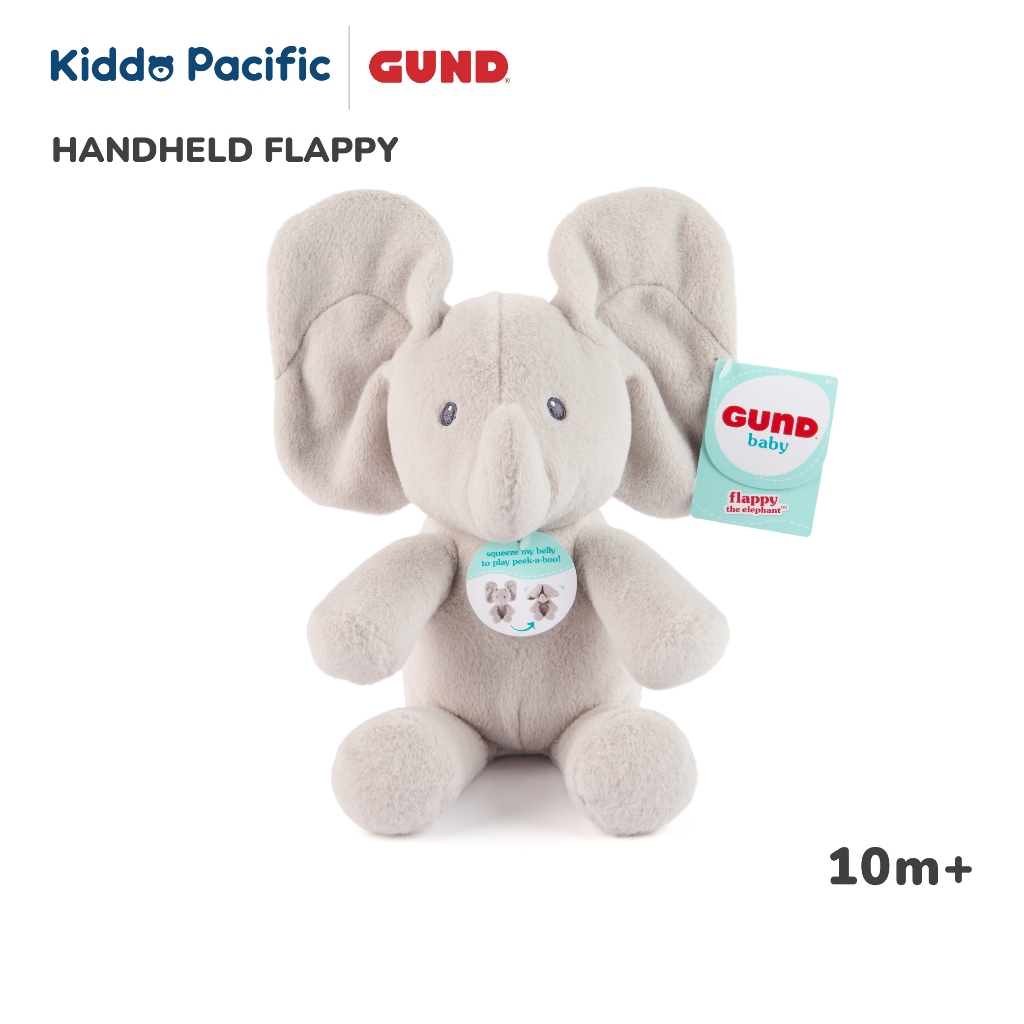 GUND HANDHELD FLAPPY ตุ๊กตาช้างน้อย