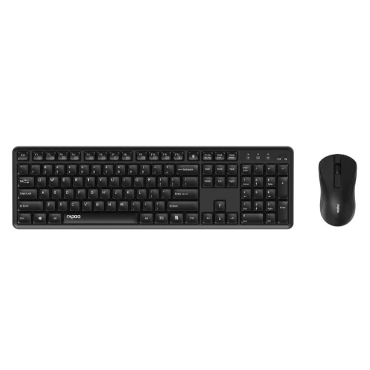 RAPOO X2100 SILENT OPTICAL COMBO WIRELESS KEYBOARD (2Y) (IP7-001242)