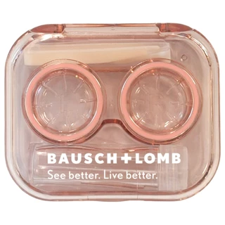 [สินค้าสำหรับแถม] Bausch & Lomb ตลับคอนแทคเลนส์ สีชมพู