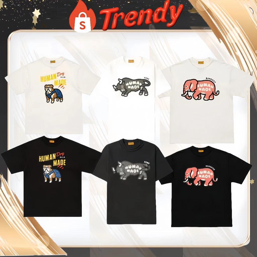🌷ของแท้ 100% 🎆 HUMAN MADE SS26 Bangkok Exclusive Clothing Collection เสื้อยืด เสื้อผ้า