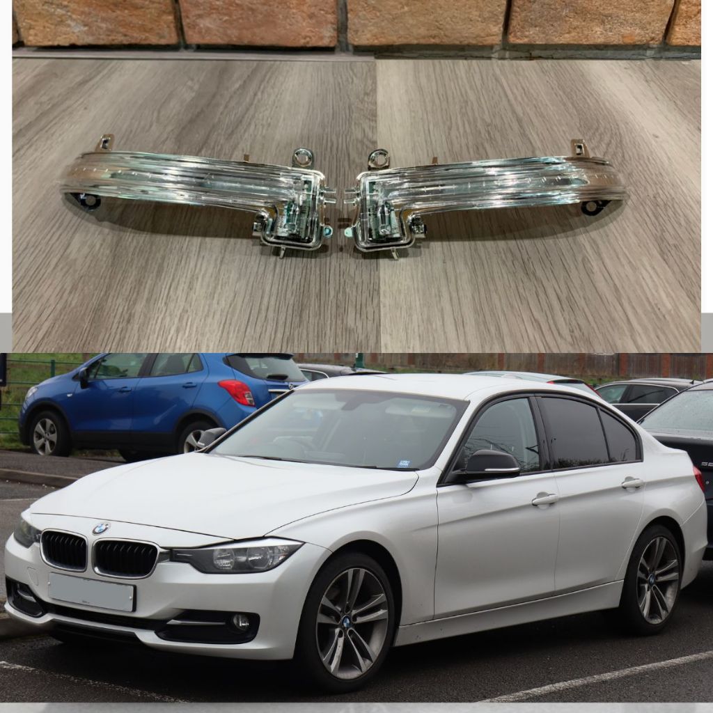 สินค้าพร้อมส่ง ไฟเลี้ยวกระจกมองข้าง BMW F30  ของใหม่ ใช้ได้กับรุ่น F30 F32 F34
