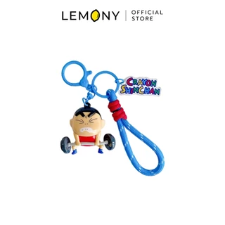 LEMONY พวงกุญแจชินจัง ซีรีส์ Wrist Strap Charm Crayon Shin-Chan Collection