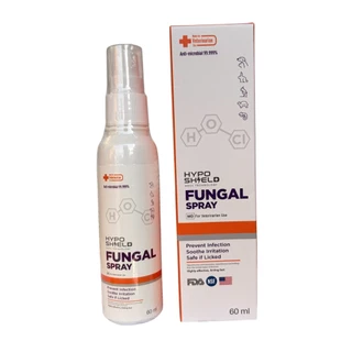 HypoShield ขนาด 30ml และ 60ml สเปรย์ดูแลแผลและผิวหนัง กำจัดเชื้อราสำหรับสัตว์เลี้ยง