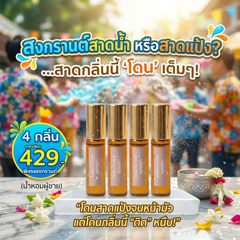สีชา [4 กลิ่นนี้มีไว้พาเข้าห้อง] ไม่อยากกลับบ้าน... หอมจนอยากอยู่ต่อ หอมจนอยากรู้จักกันมากกว่านี้คืนนี้เลย