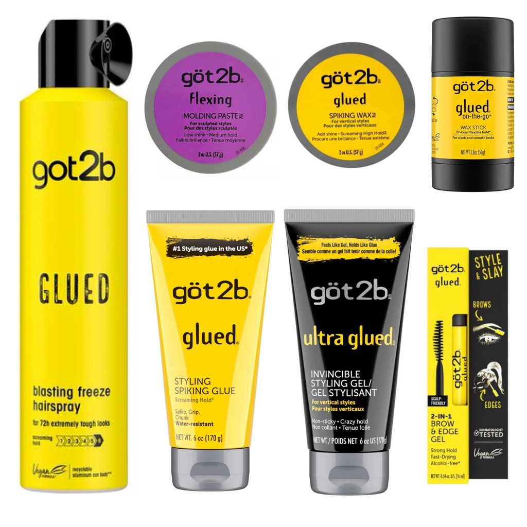 🐤สเปรย์/เจล/แว็กซ์จัดแต่งทรงผม SCHWARZKOPF Got2B Glued (ชวาร์สคอฟ ก๊อตทูบี กลู)
