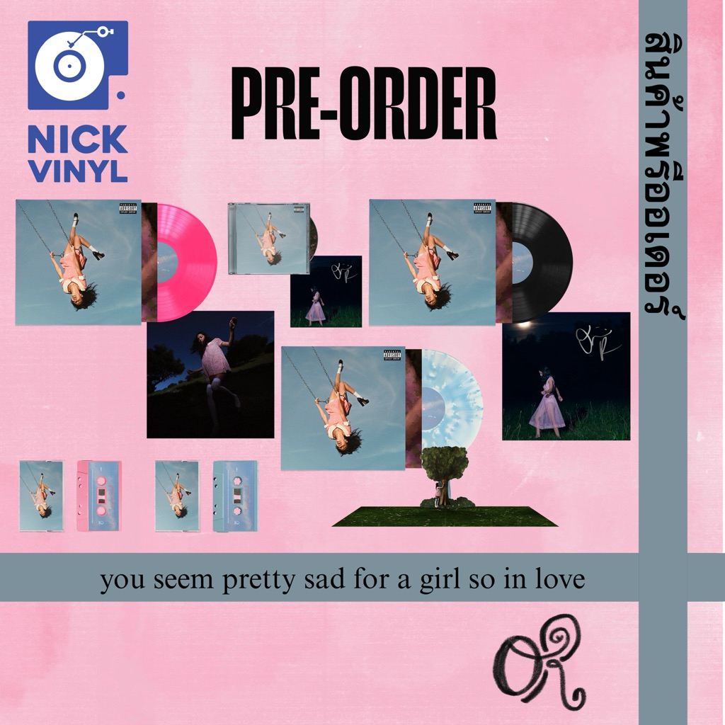 พรีออเดอร์ - แผ่นเสียง Olivia Rodrigo: you seem pretty sad for a girl so in love