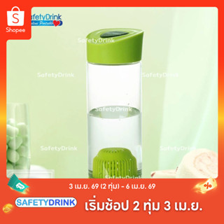 SafetyDrink Alkaline Portable กระบอกกรองน้ำ ทำน้ำด่าง 550 ml…