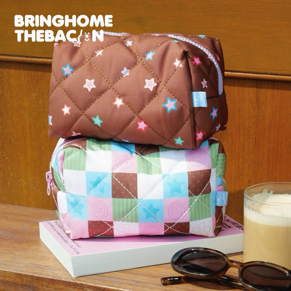 Bringhome cosmetics bag กระเป๋าเครื่องสำอางค์ กระเป๋าใส่ของจุกจิก